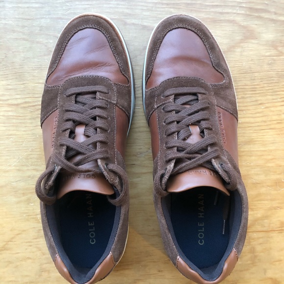 Cole Haan Grand Pro leather sneakers size 10.5 - Picture 4 of 7